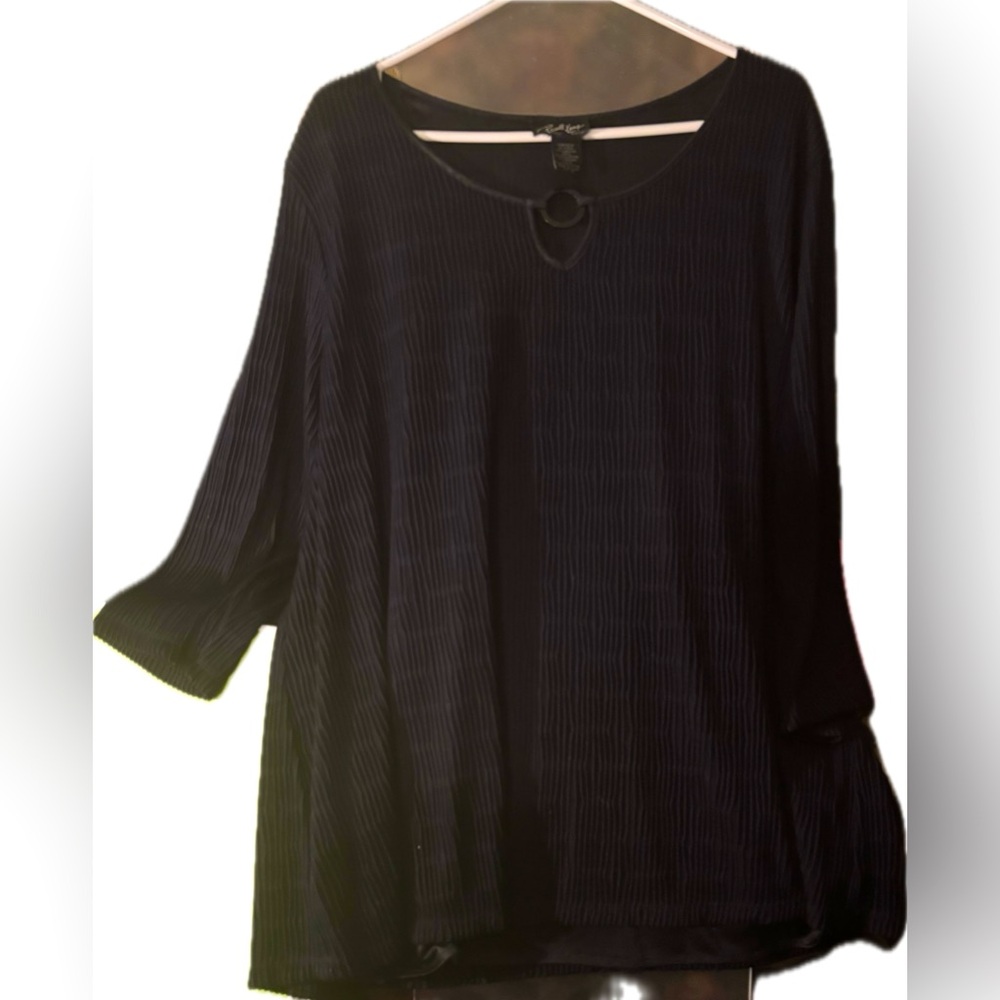 Navy Blue Russell Kemp Plus size Tunic 3x